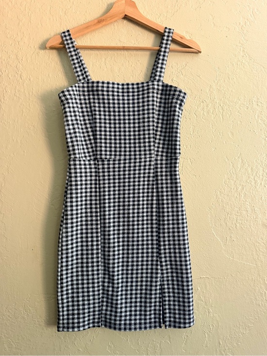 Forever 21 Dresses & Skirts - Forever 21 Black and White Gingham Mini Dress